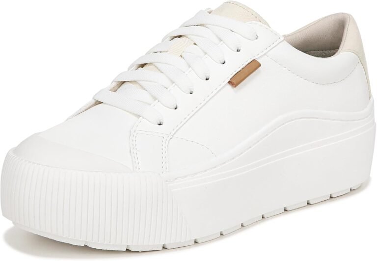 Casual Platform Sneakers with Chunky Sole Comfortable Everyday Walking Shoes
